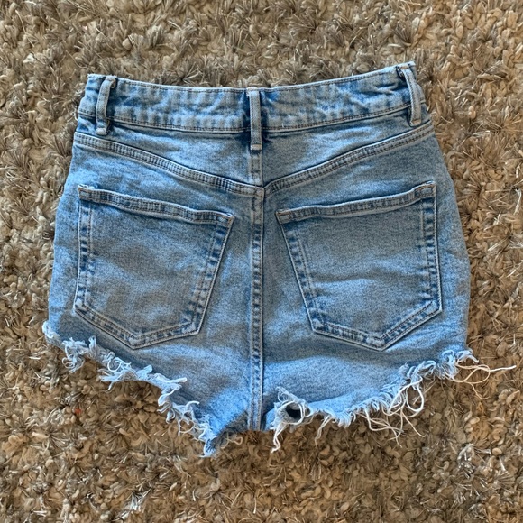Zara hi rise denim shorts - Picture 5 of 7